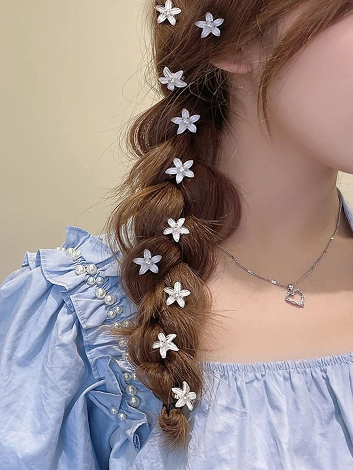 Mini Cute Flower-Shaped Hair Clips