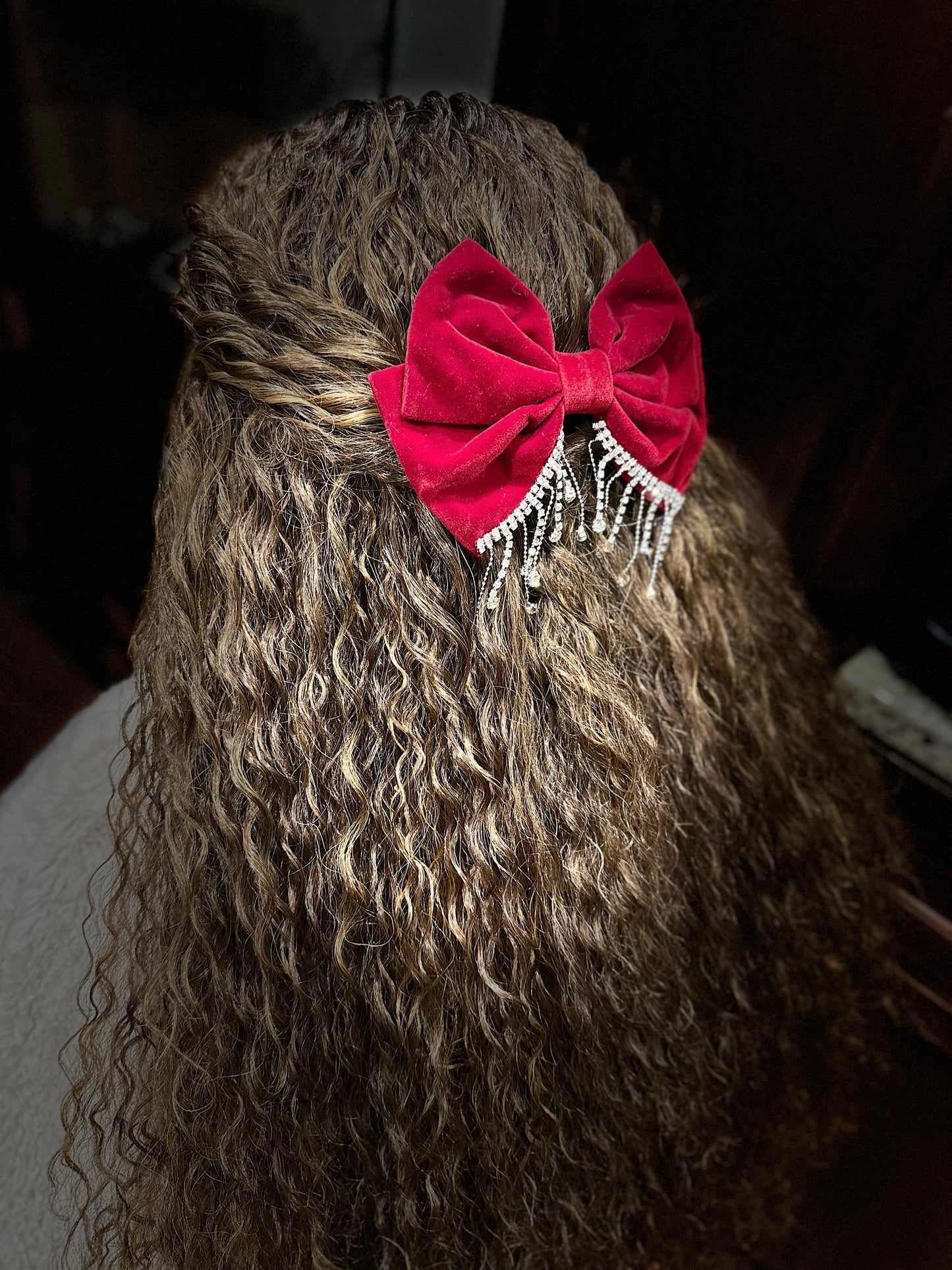 Rhinestone French Clip