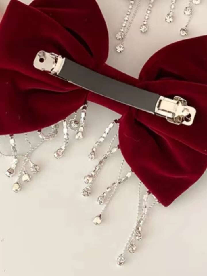 Rhinestone French Clip