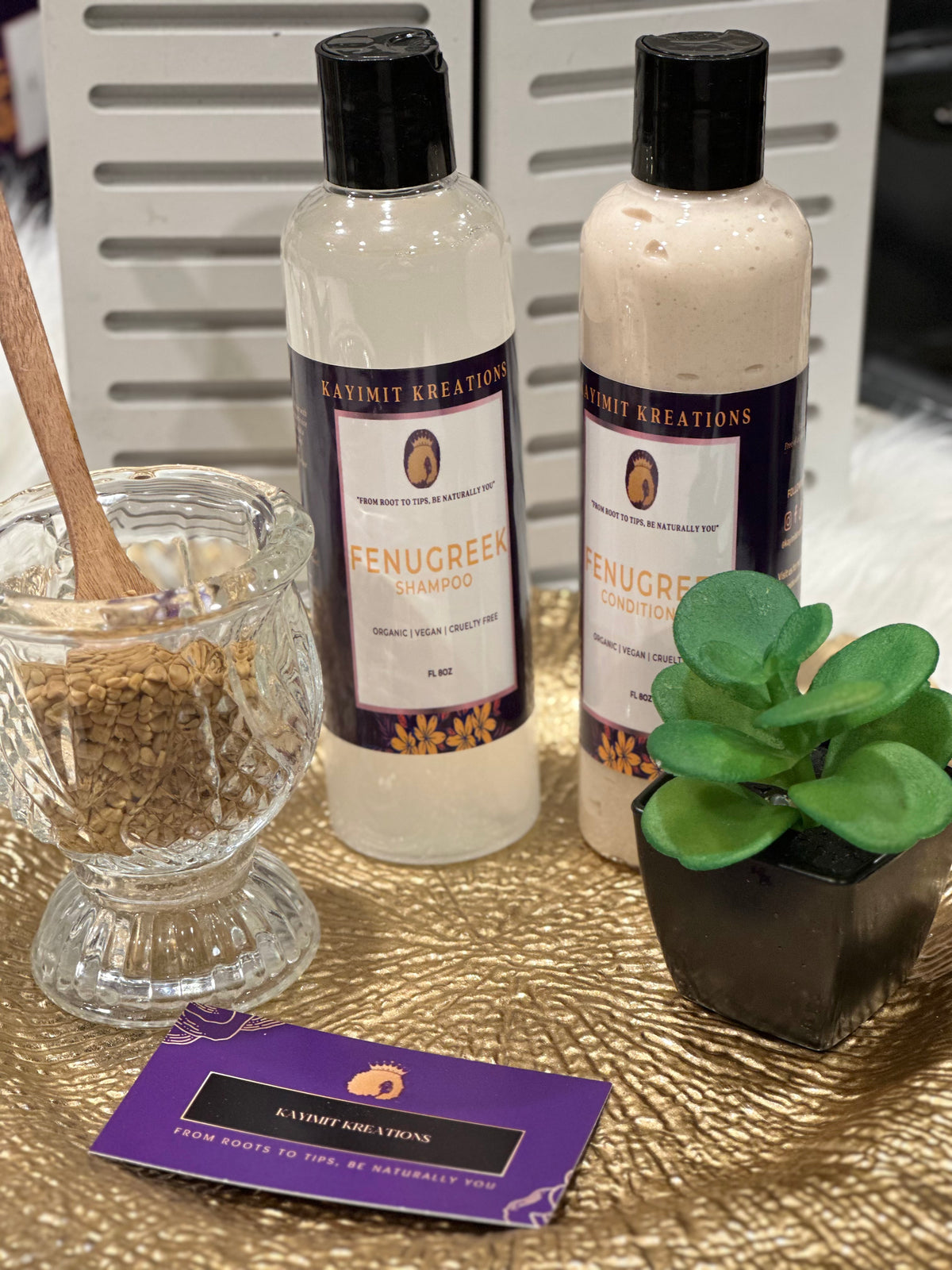 FENUGREEK Shampoo & Conditioner